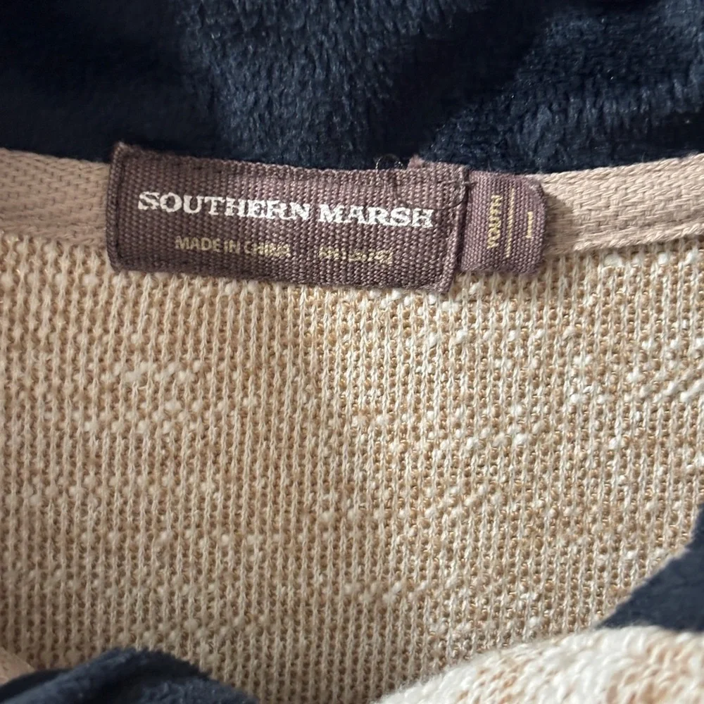Southern Marsh Youth Beaufort Knit Pullover Size Large